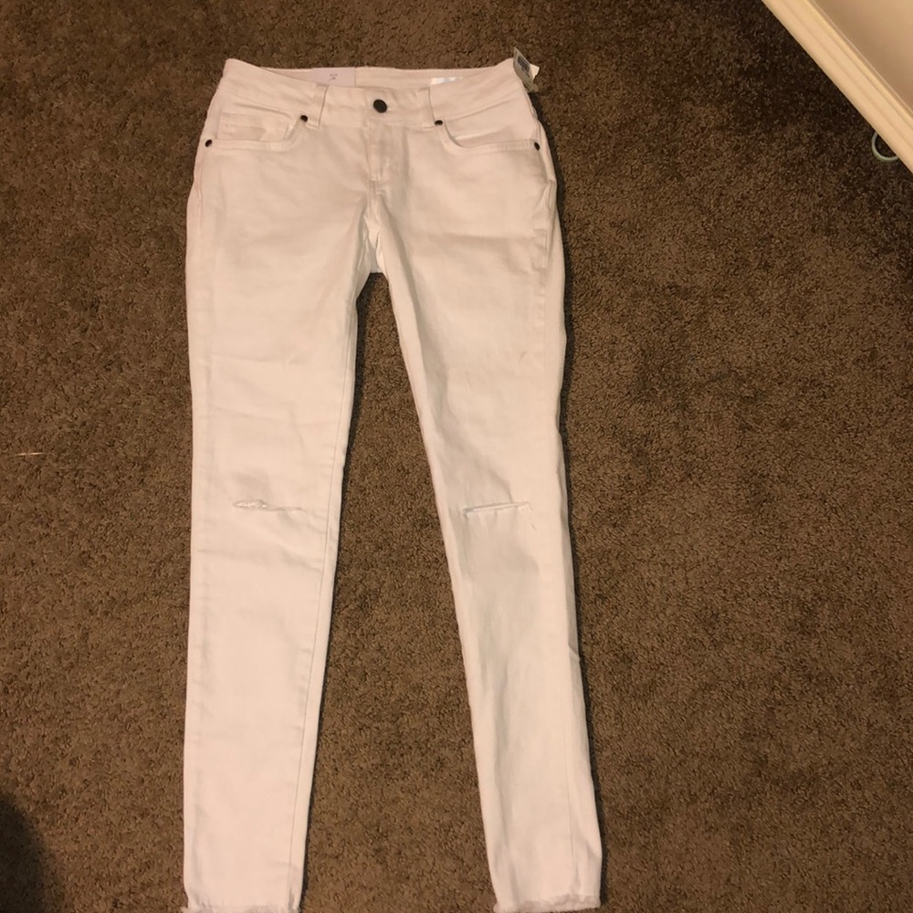 White jeans